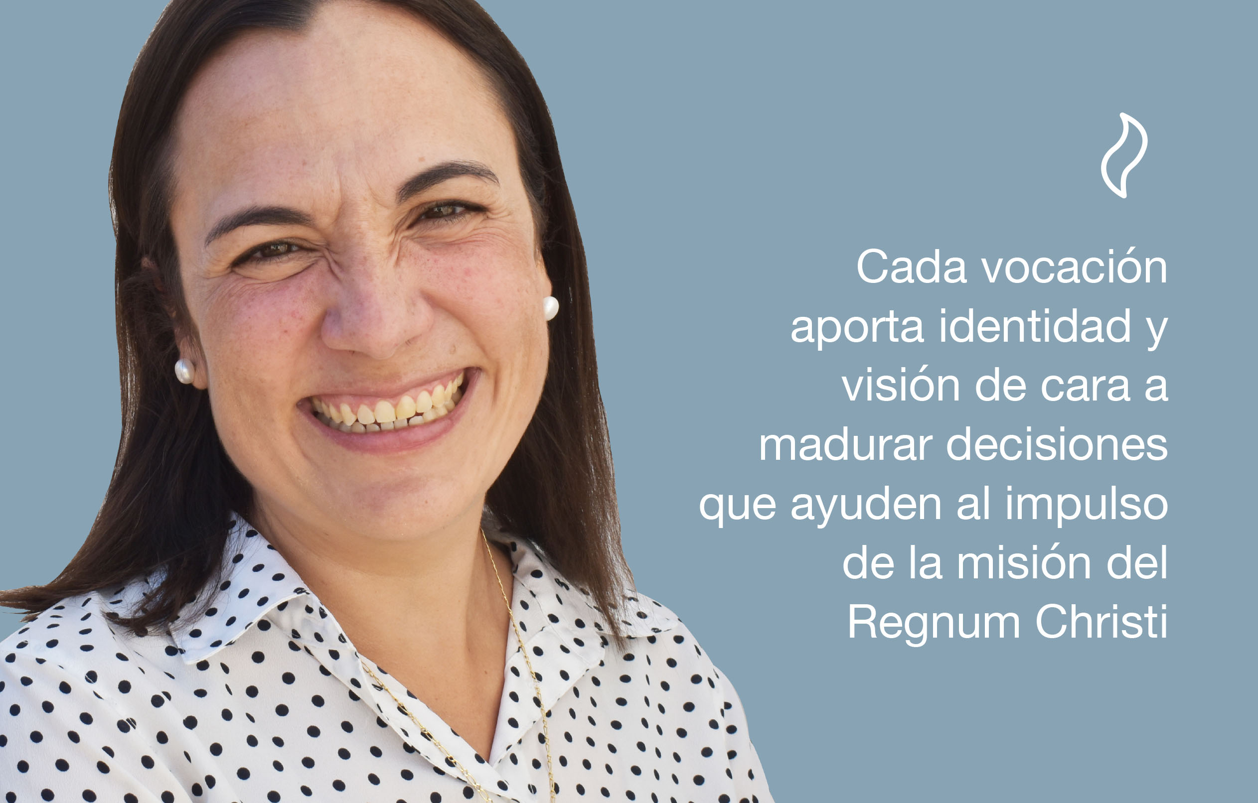 Betty Rivera, directora territorial de las consagradas del Regnum Christi