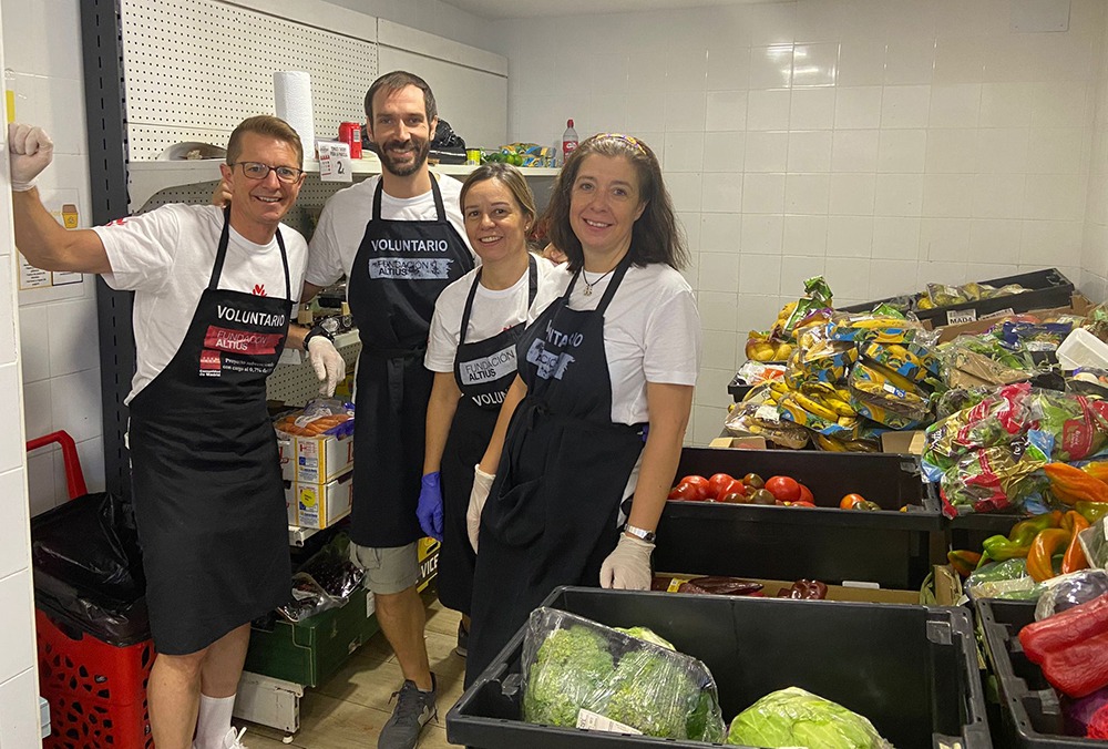 Los voluntarios en agosto son fundamentales para Altius