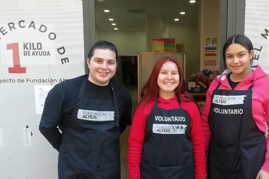 Los voluntarios son fundamentales en Altius