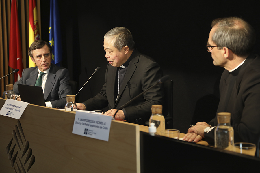 El Nuncio en España, Monseñor Bernardito Auza, en la Universidad Francisco de Vitoria, sobre Ecología integral