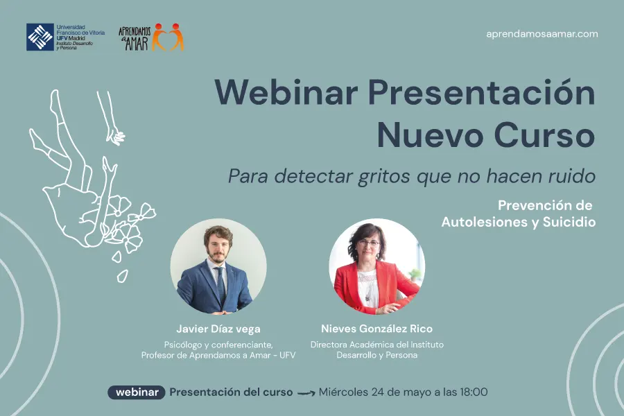 Curso de prevención de suicidio y autolesiones