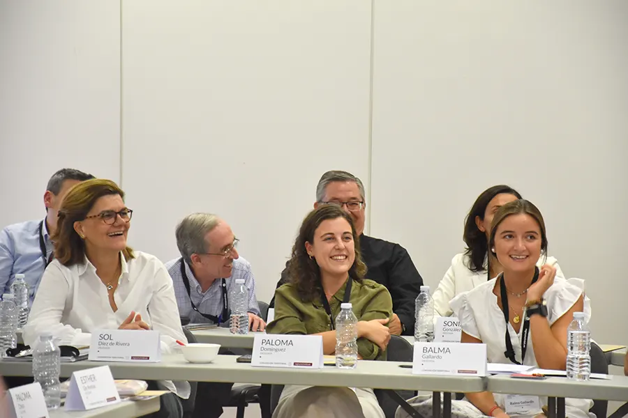 Paloma y Balma, dos de las jóvenes que han participado en la Convención Territorial