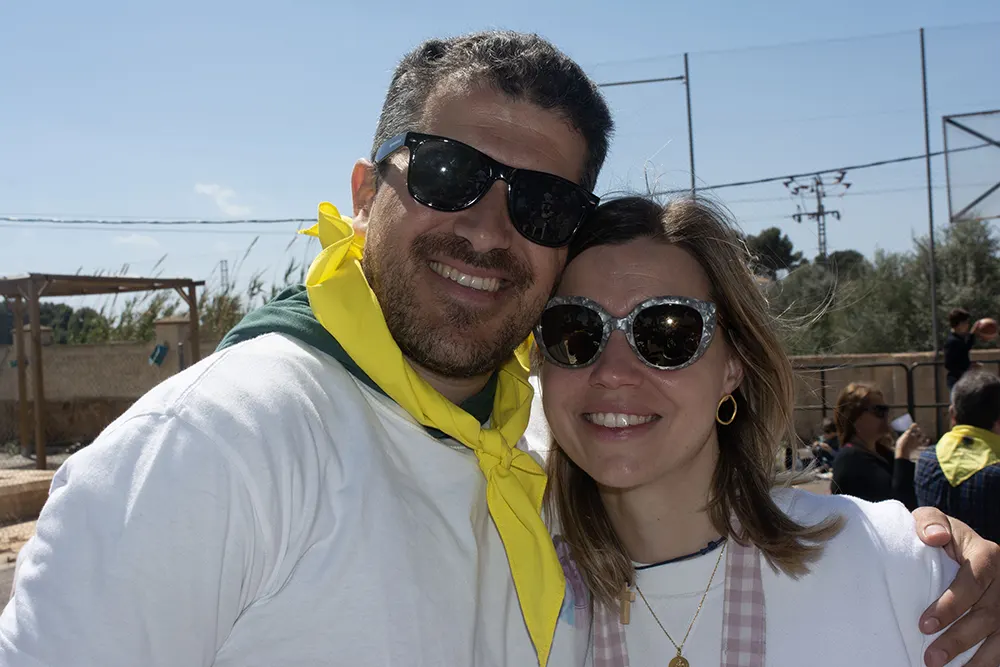 pareja en misiones de semana santa