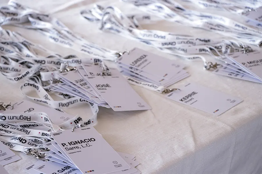 Acreditaciones de la I Convención General del Regnum Christi