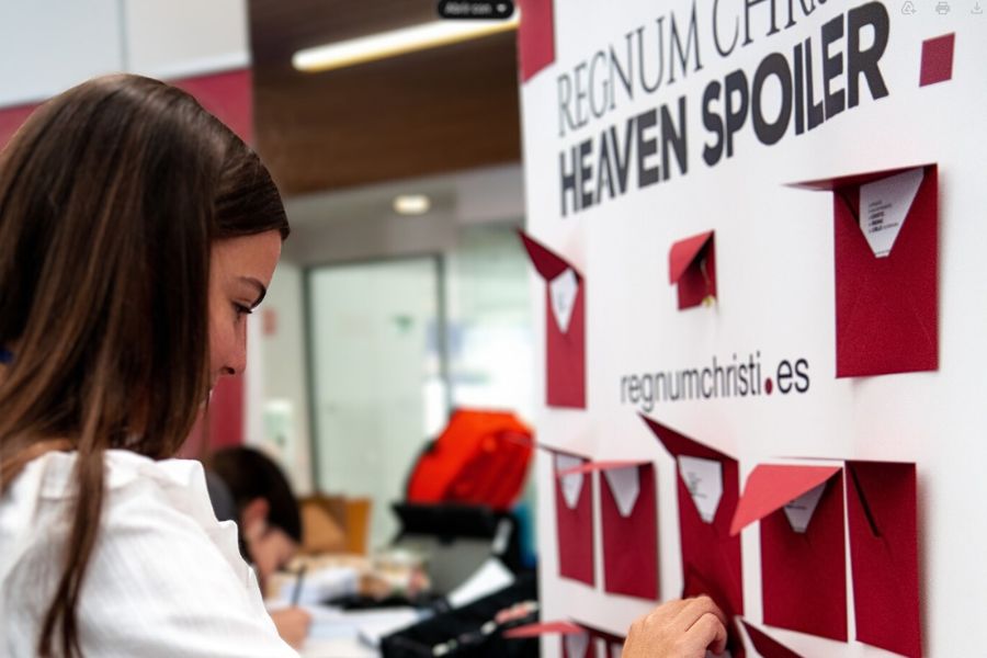 Stand de Regnum Christi durante la JPJ