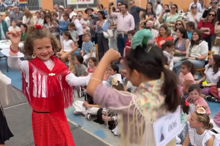 Verbena familiar en Sevilla