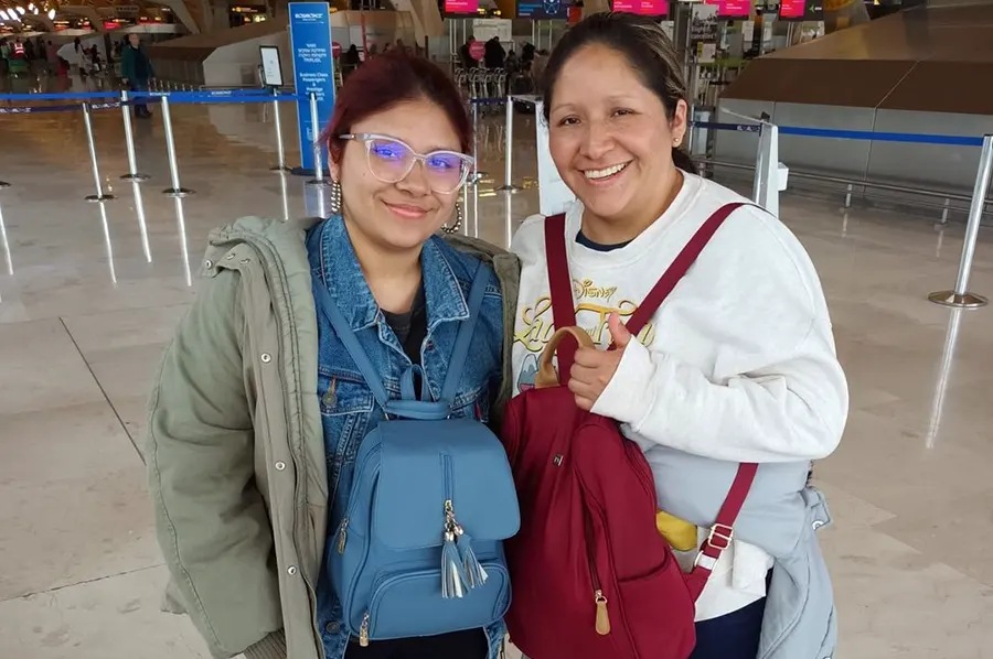 Retorno voluntario pero necesitan maletas