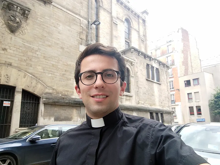 El futuro diácono legionario de Cristo Javier Villar