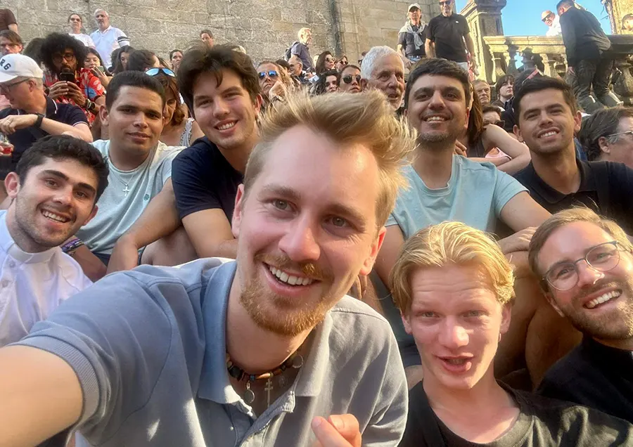 Participantes en el curso de discernimiento de los legionarios de Cristo