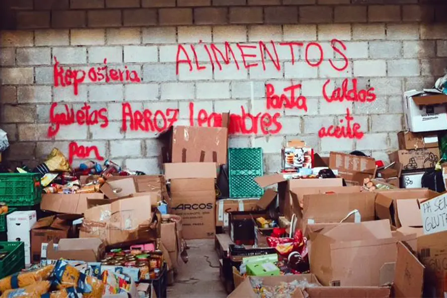 Punto de clasificación de alimentos