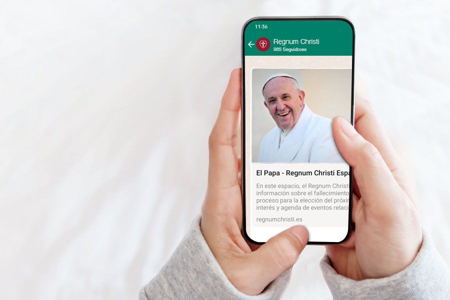 Canal de WhatsApp del Regnum Christi