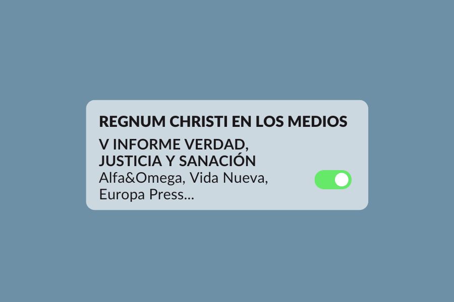 Regnum Christi en los medios, Verdad justicia y sanación