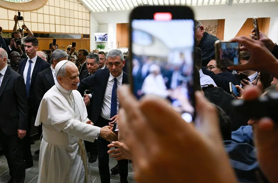 León XIV en Redes sociales foto Vatica news