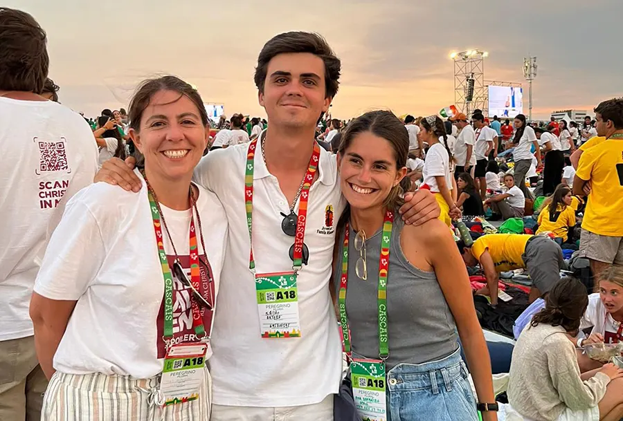 En la JMJ de Lisboa.