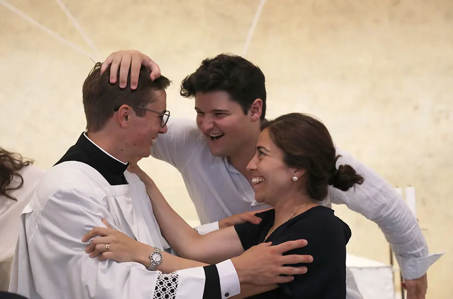 El H. Luca, tras su profesión religiosa