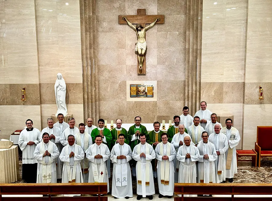 Los legionarios de Cristo asistentes a la Asamblea Territorial