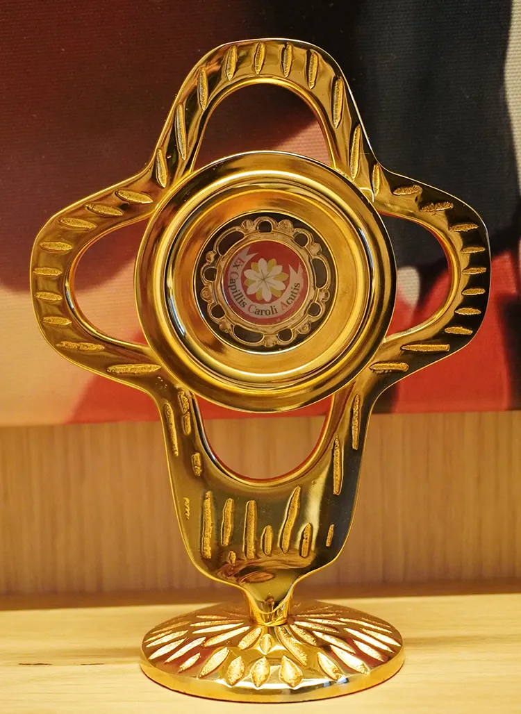 Relicario de san Carlo Acutis