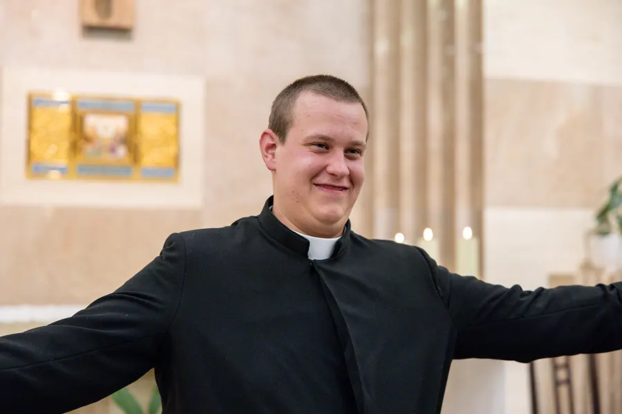 El H. Giovanni novicio de los legionarios de Cristo