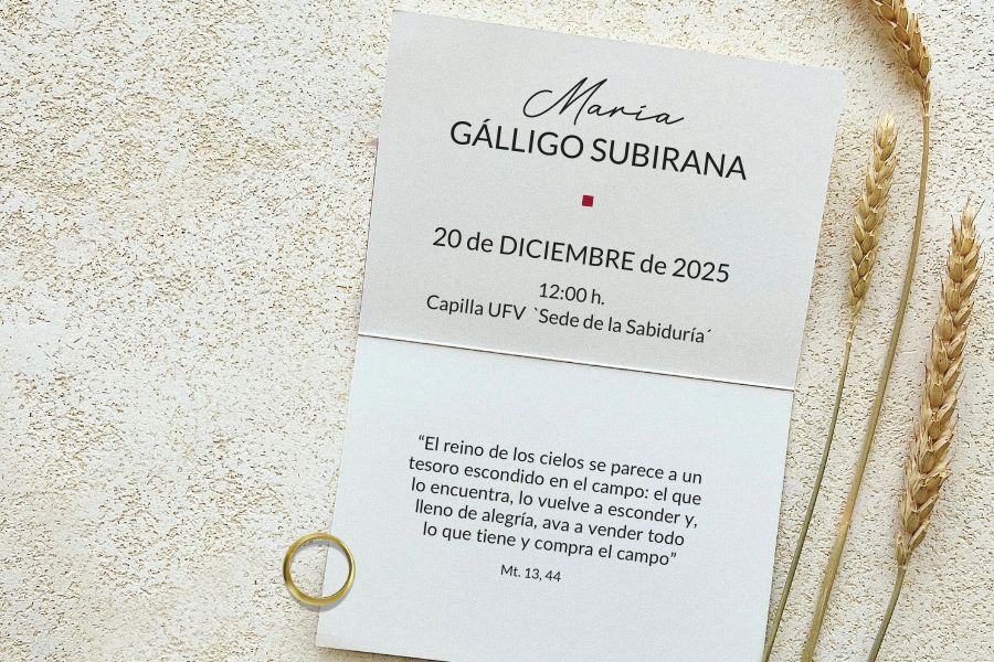 María Gálligo votos definitivos como consagrada del Regnum Christi